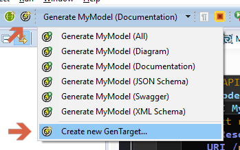 Create a New Generation Target Tool